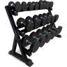 Стойка для гексагональных гантелей UNIX FIT DUMRACK HEXAGON PRO (300 кг) DBRKHEXPBK300